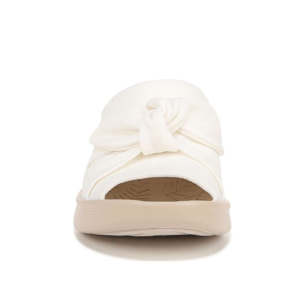 Smile Wedge - White Fabric