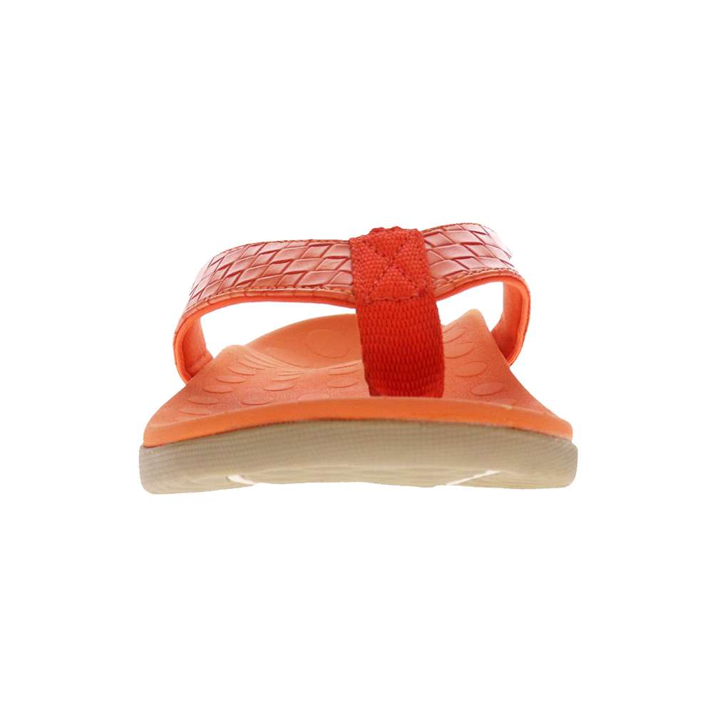 Sonoma Brick Toe Post Sandal - Tangerine