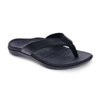 Sonoma Shimmer Toe Post Sandal - Black