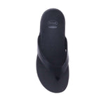 Sonoma Shimmer Toe Post Sandal - Black