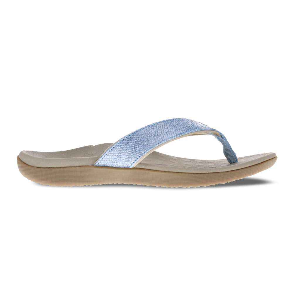 Sonoma Shimmer Toe Post Sandal - Blue