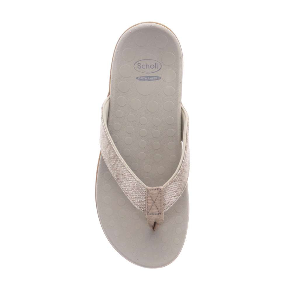 Sonoma Shimmer Toe Post Sandal - Bronze