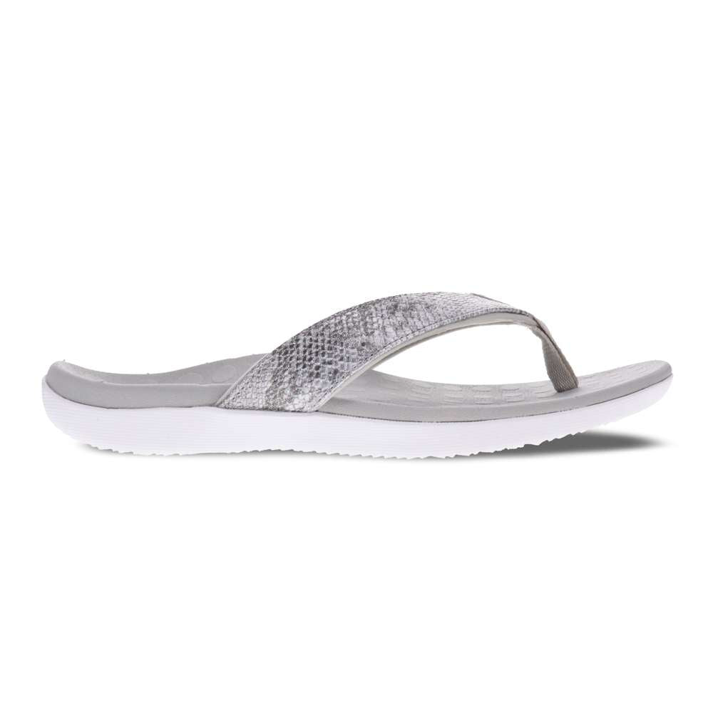 Sonoma Shimmer Toe Post Sandal - Silver