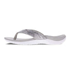 Sonoma Shimmer Toe Post Sandal - Silver