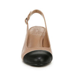 Sophie Slingback Pump - Taupe/Black