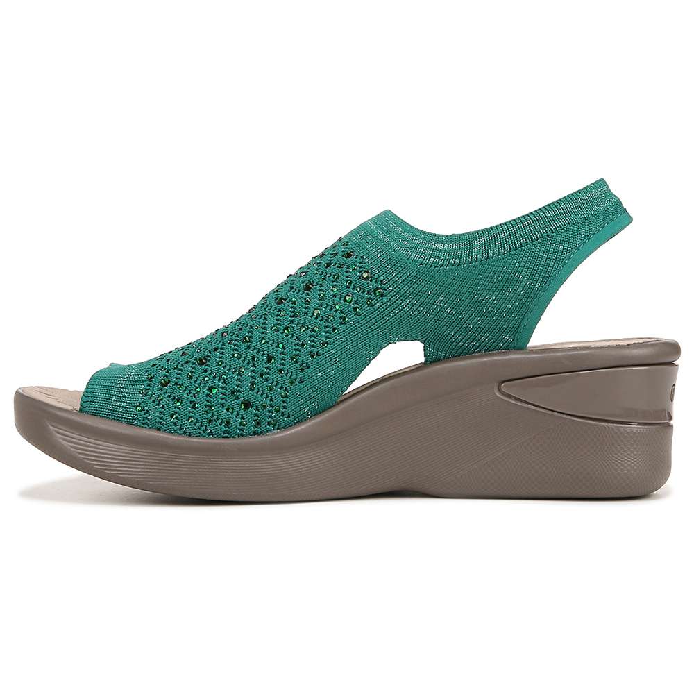 Star Bright Sandal - Sea Green