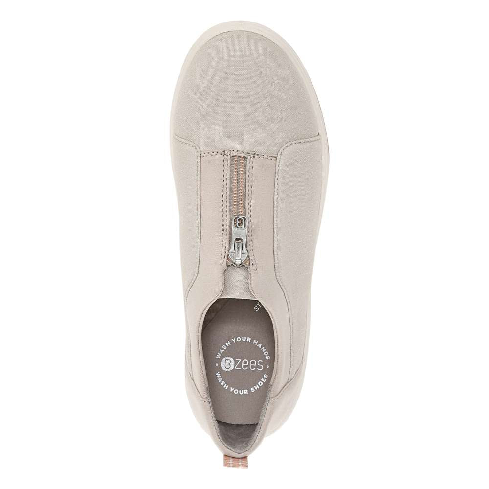 Take It Easy Sneaker - Taupe Shimmer