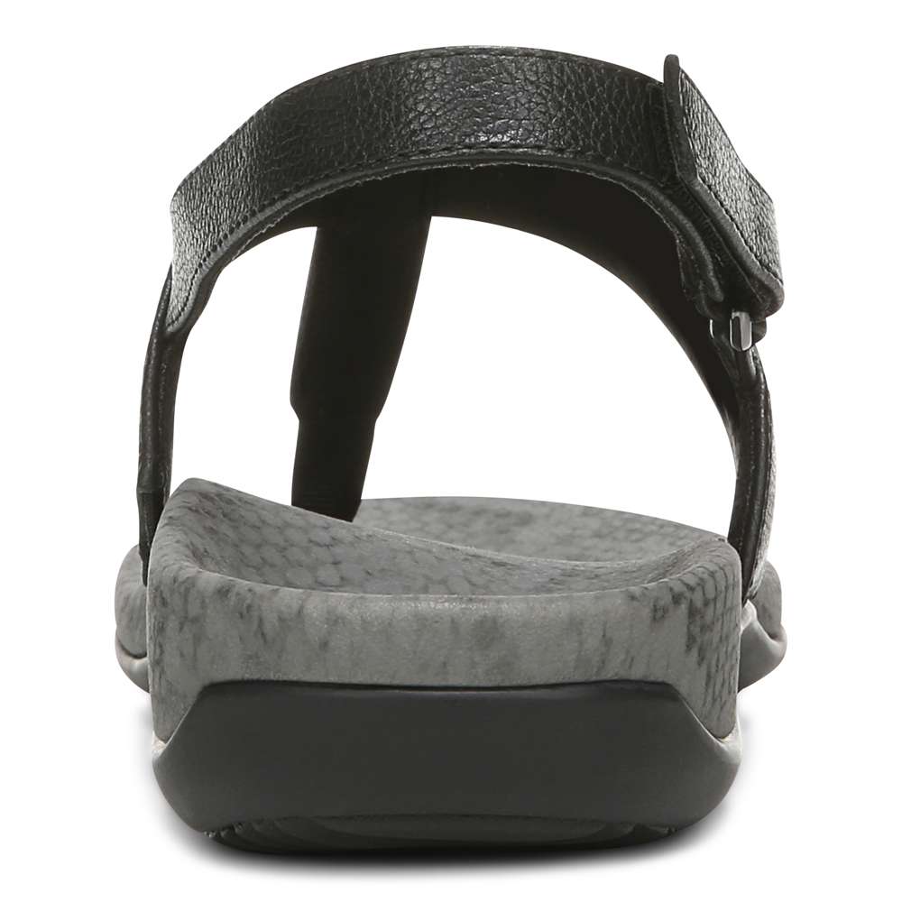 Tala T-Strap Sandal - Black