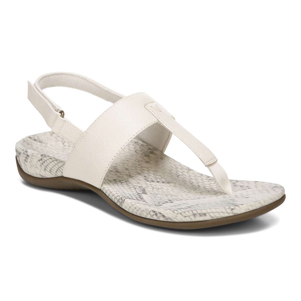 Tala T-Strap Sandal - Cream