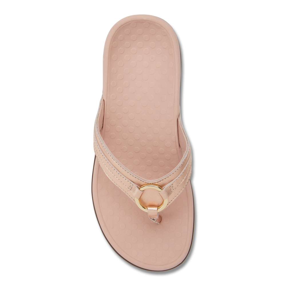 Tide Aloe Toe Post - Rose Gold