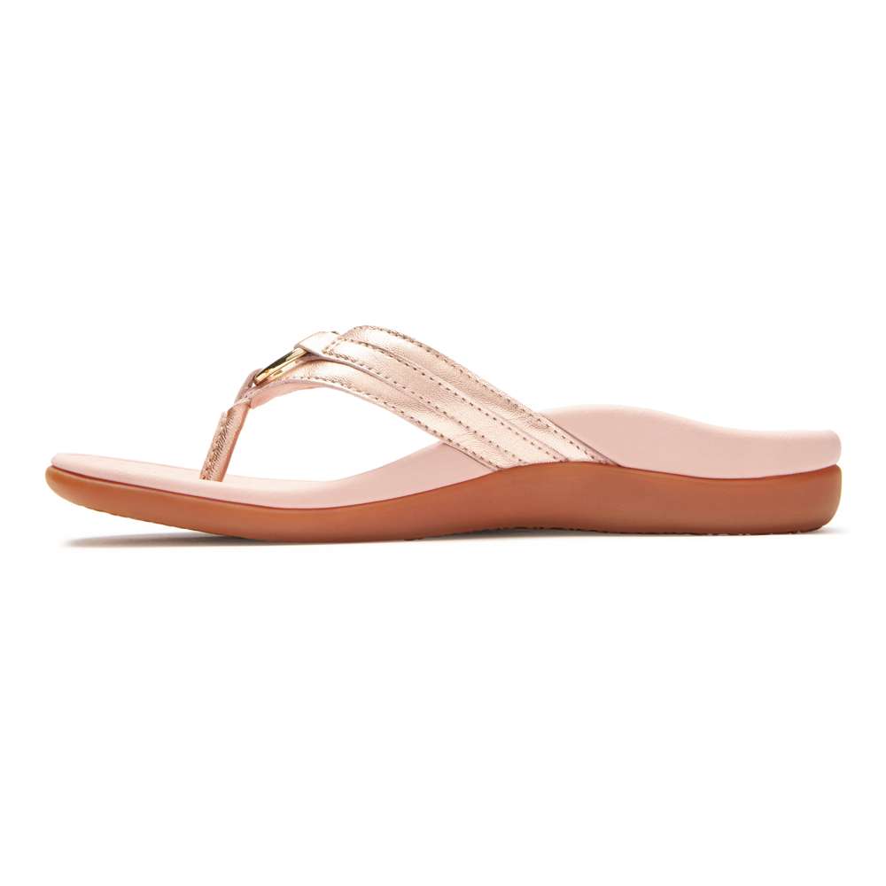 Tide Aloe Toe Post - Rose Gold