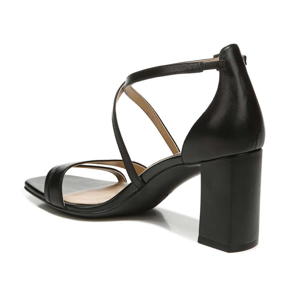 Tiff Heeled Sandal - Black