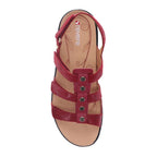 Toledo Back Strap Sandal - Cherry French/Lizard