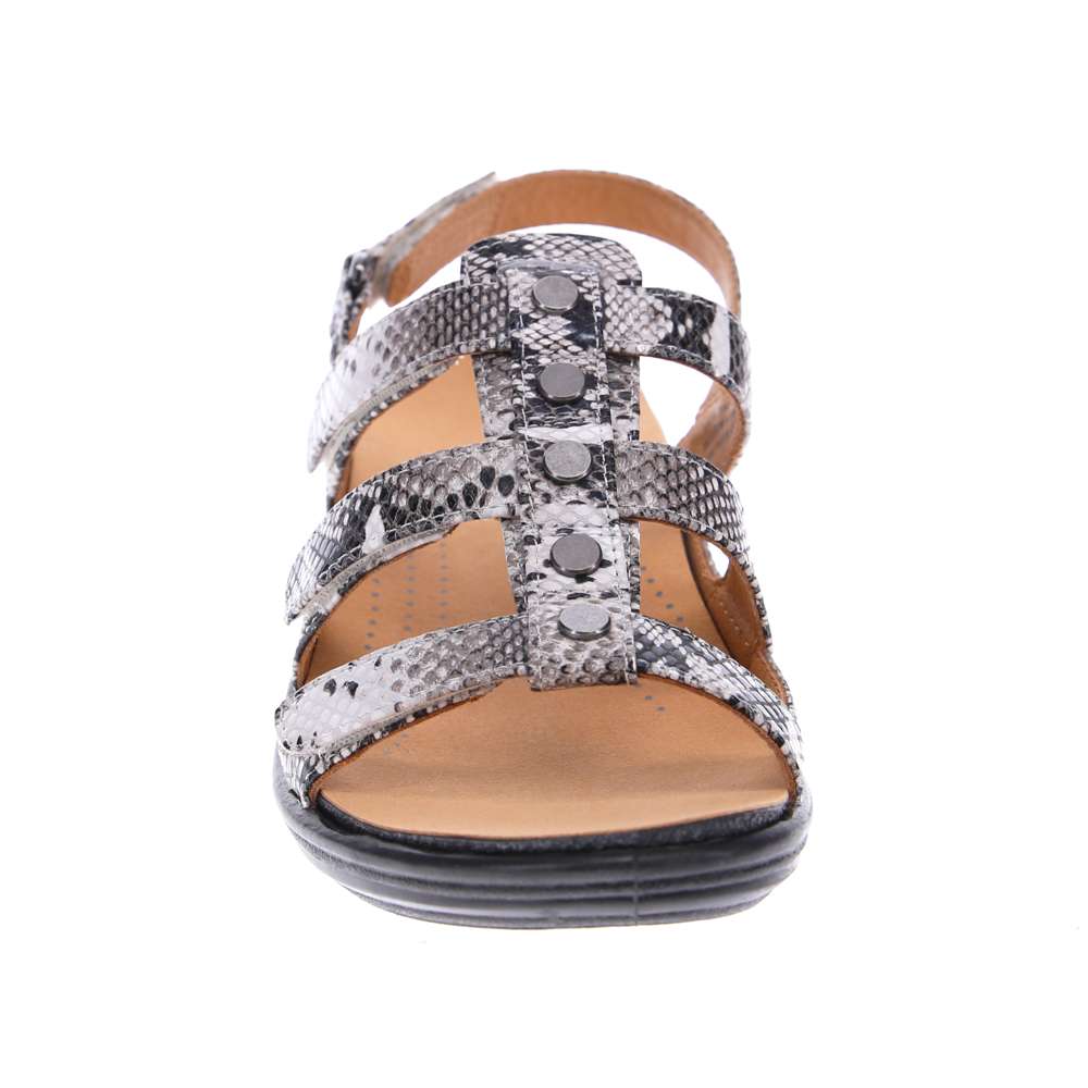 Toledo Slingback Sandal - Natural Snake