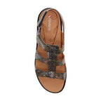 Toledo Slingback Sandal - Peacock Python