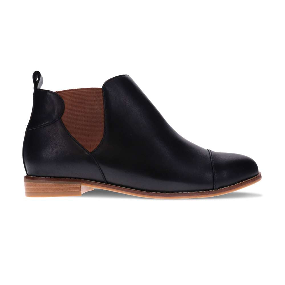 Tycoon Ankle Boot - Black/Tan