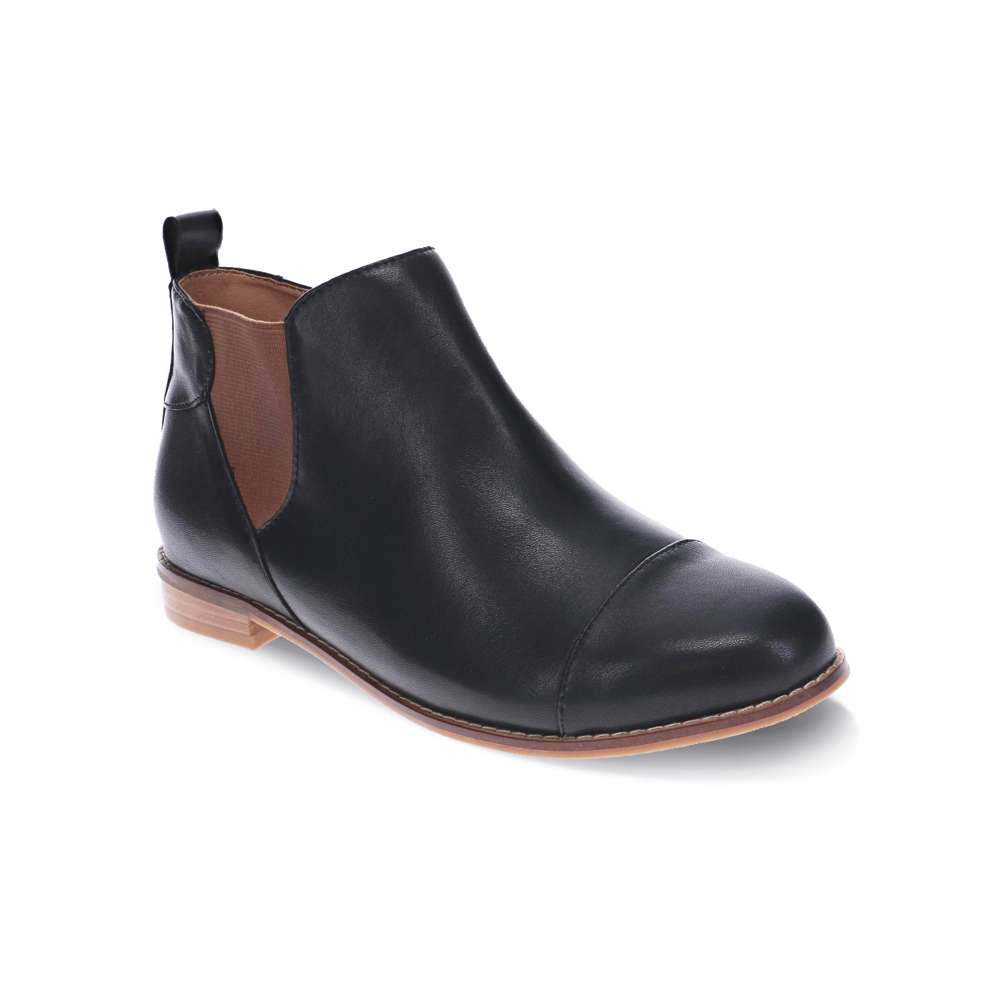 Tycoon Ankle Boot - Black/Tan