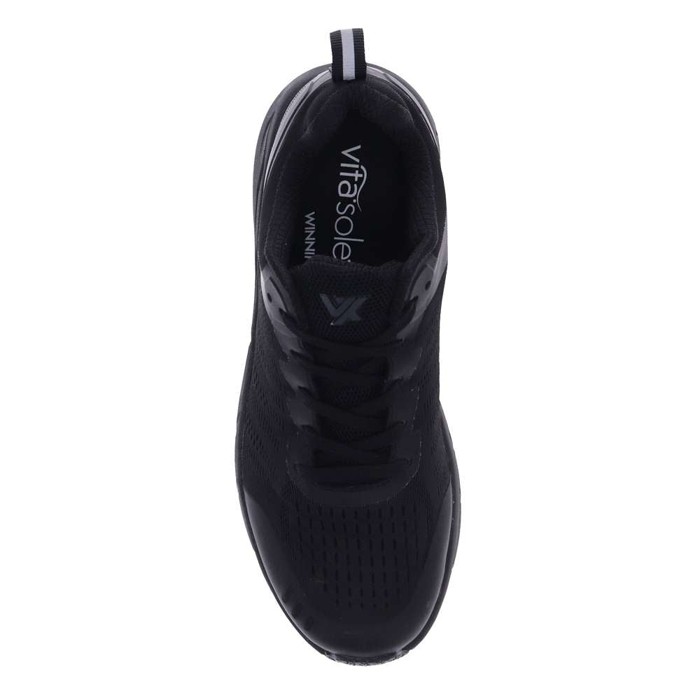 Walker Mesh Active Sneaker - Black