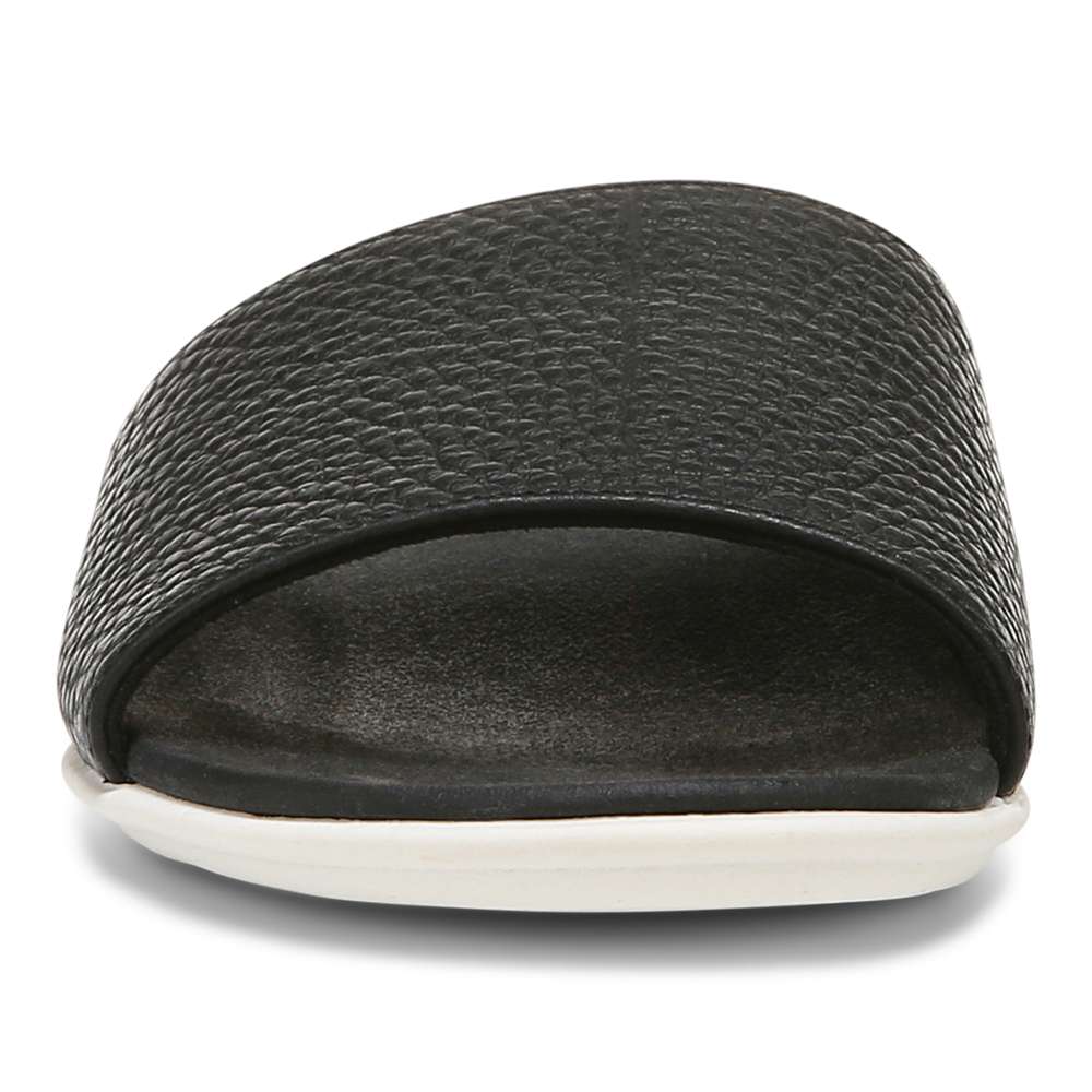 Val Slide - Black Tumble