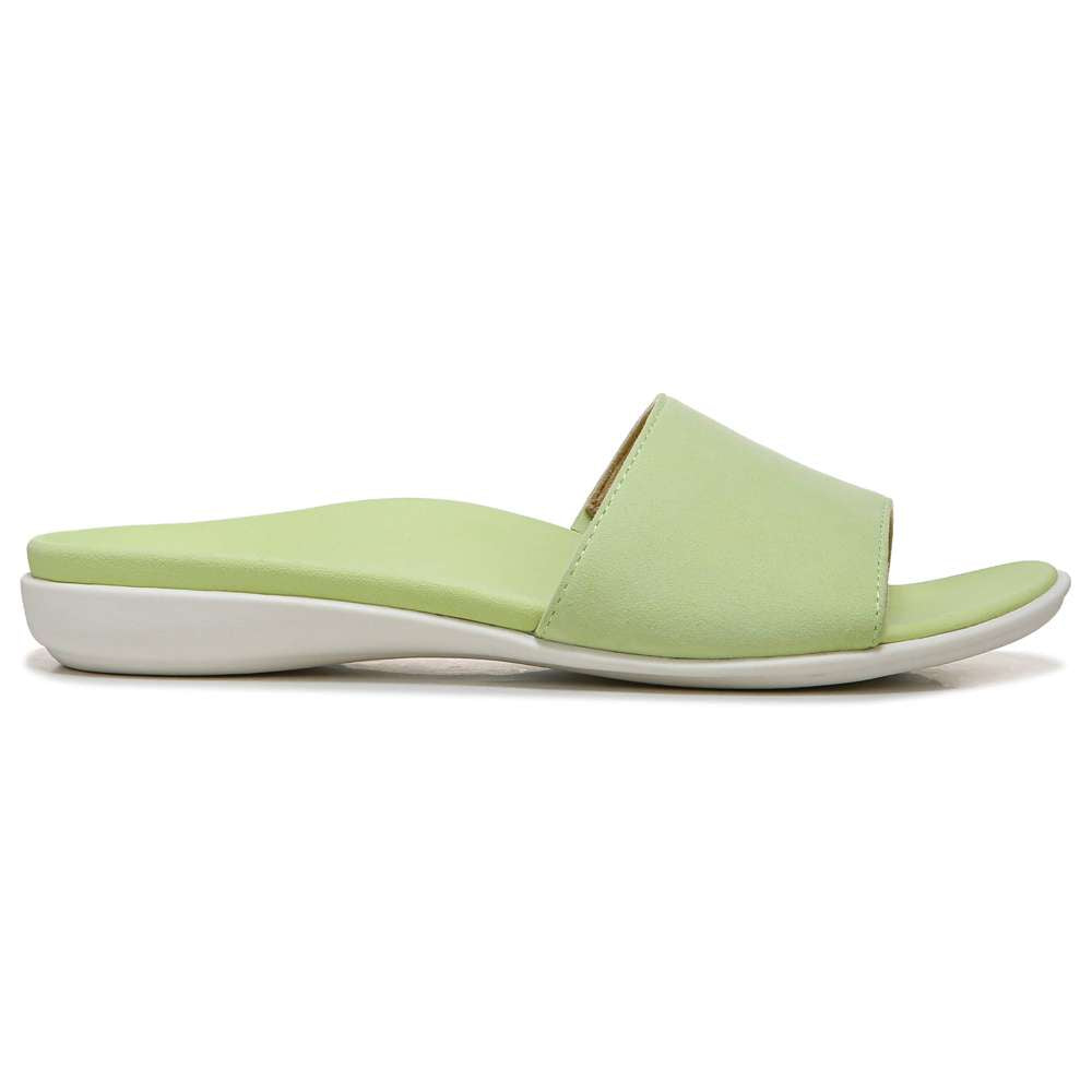 Val Slide - Pale Lime