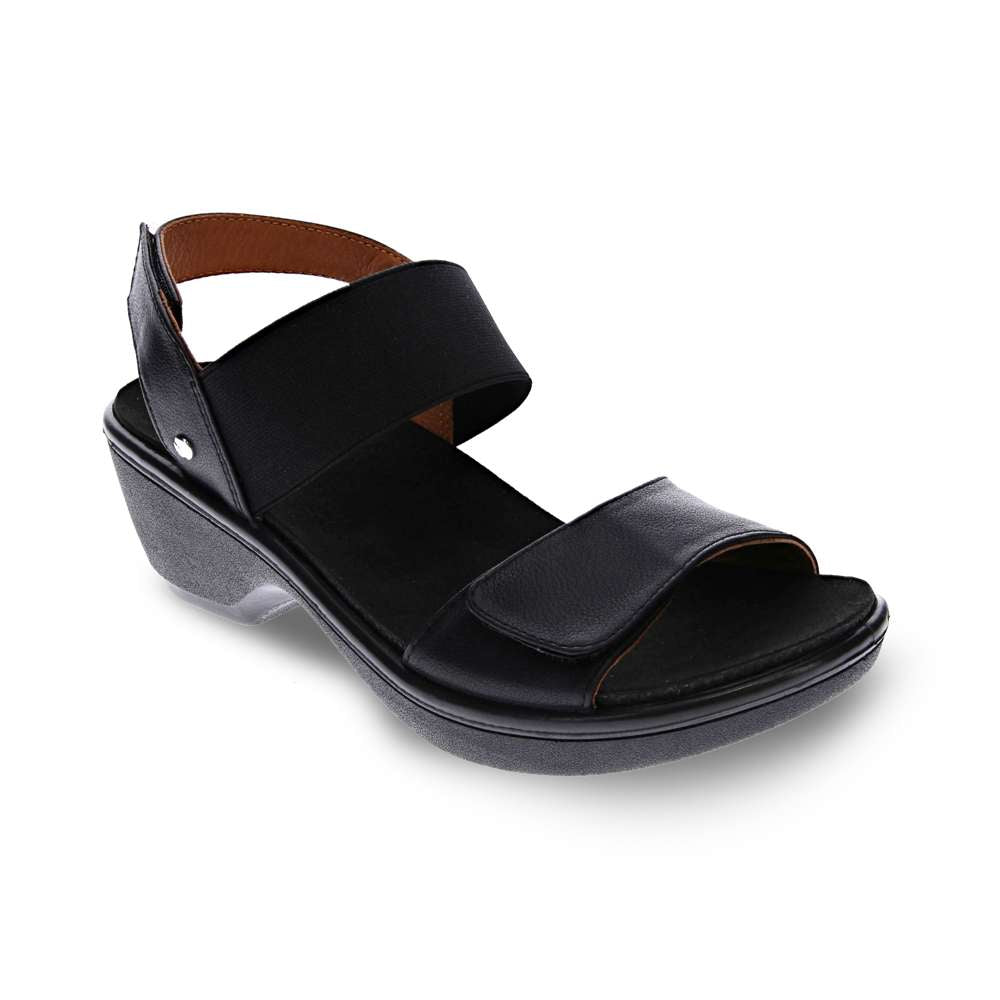 Valencia Wedge - Black