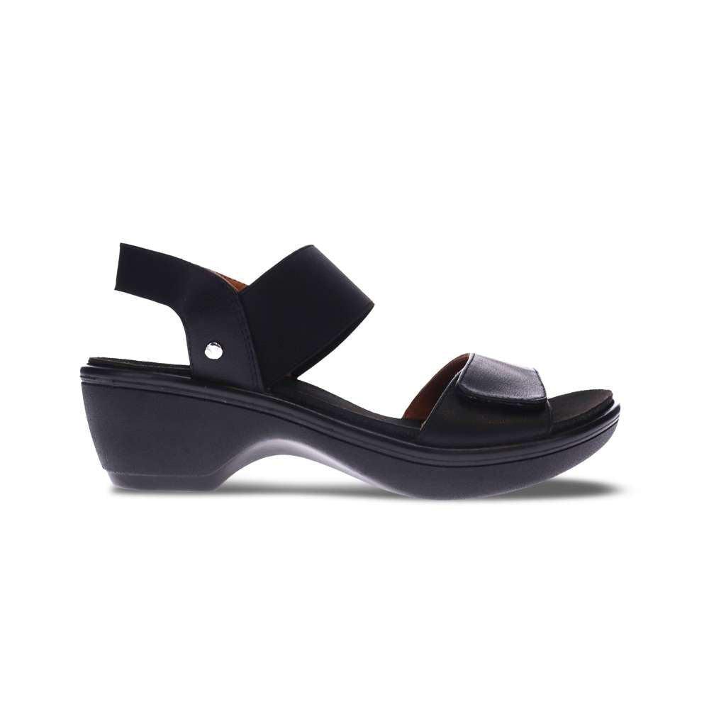Valencia Wedge - Black