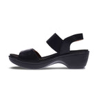 Valencia Wedge - Black