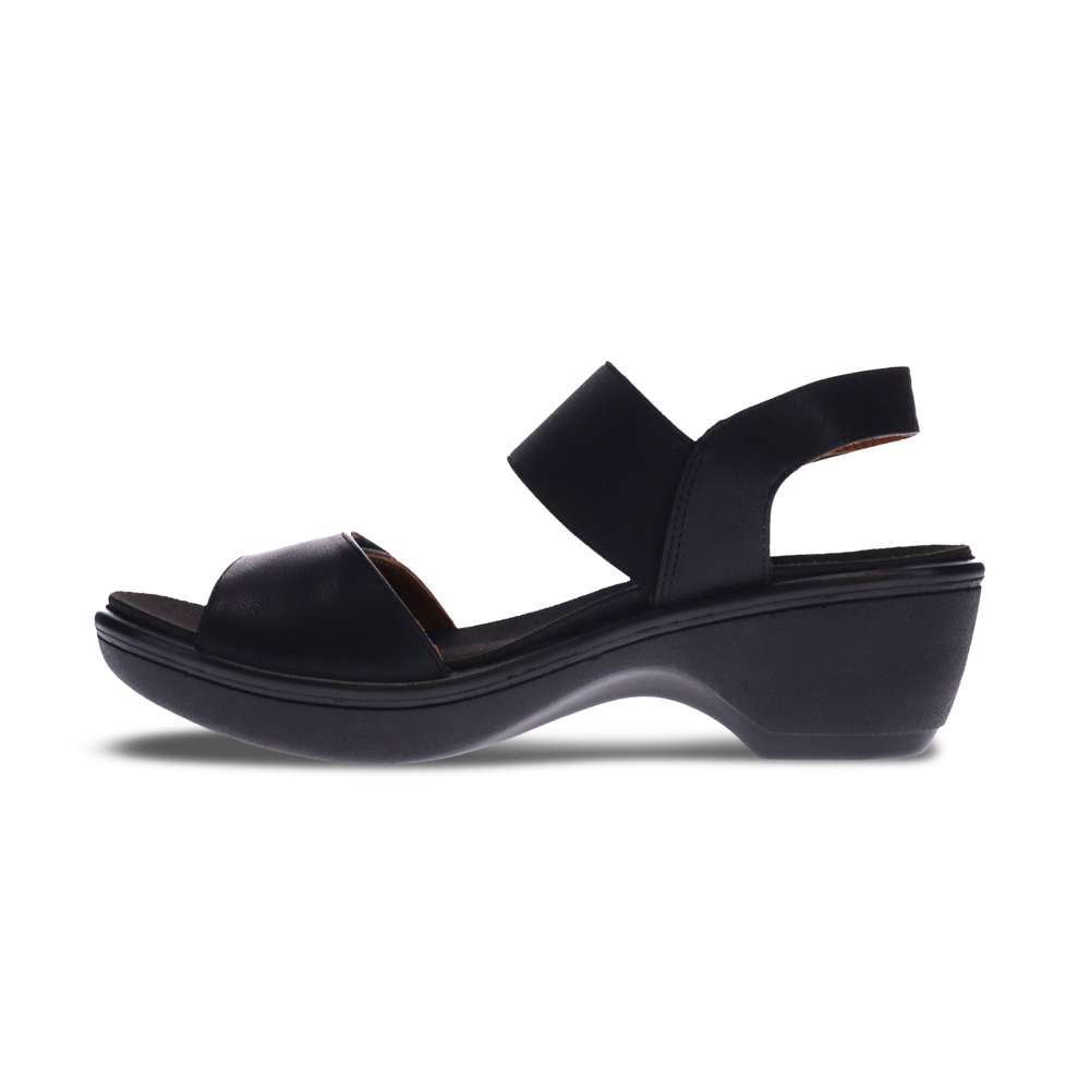Valencia Wedge - Black
