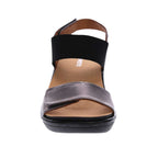 Valencia Wedge - Gunmetal