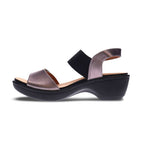Valencia Wedge - Gunmetal