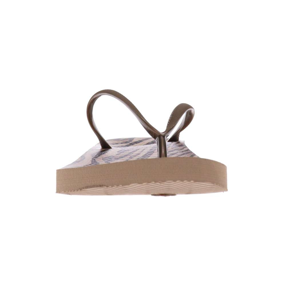 Venice Print Women's Toe Post Sandal - Tiger