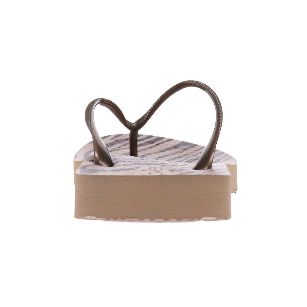 Venice Print Women's Toe Post Sandal - Tiger