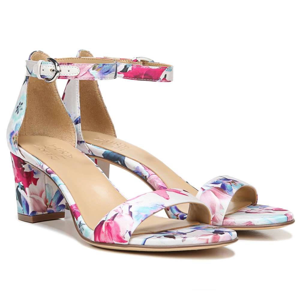 Vera Dress Sandal - Pink Floral