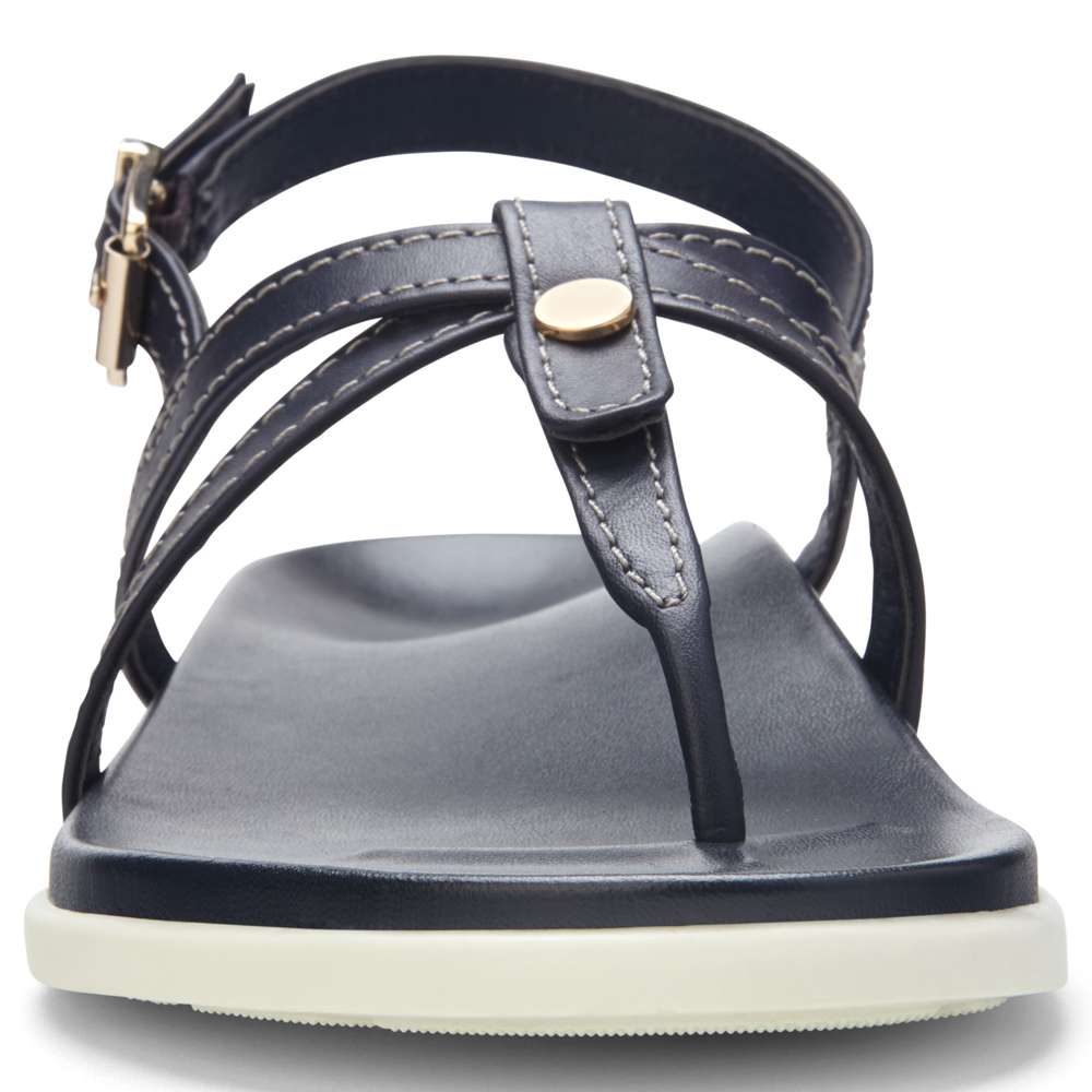 Veranda Back Strap Sandal - Navy