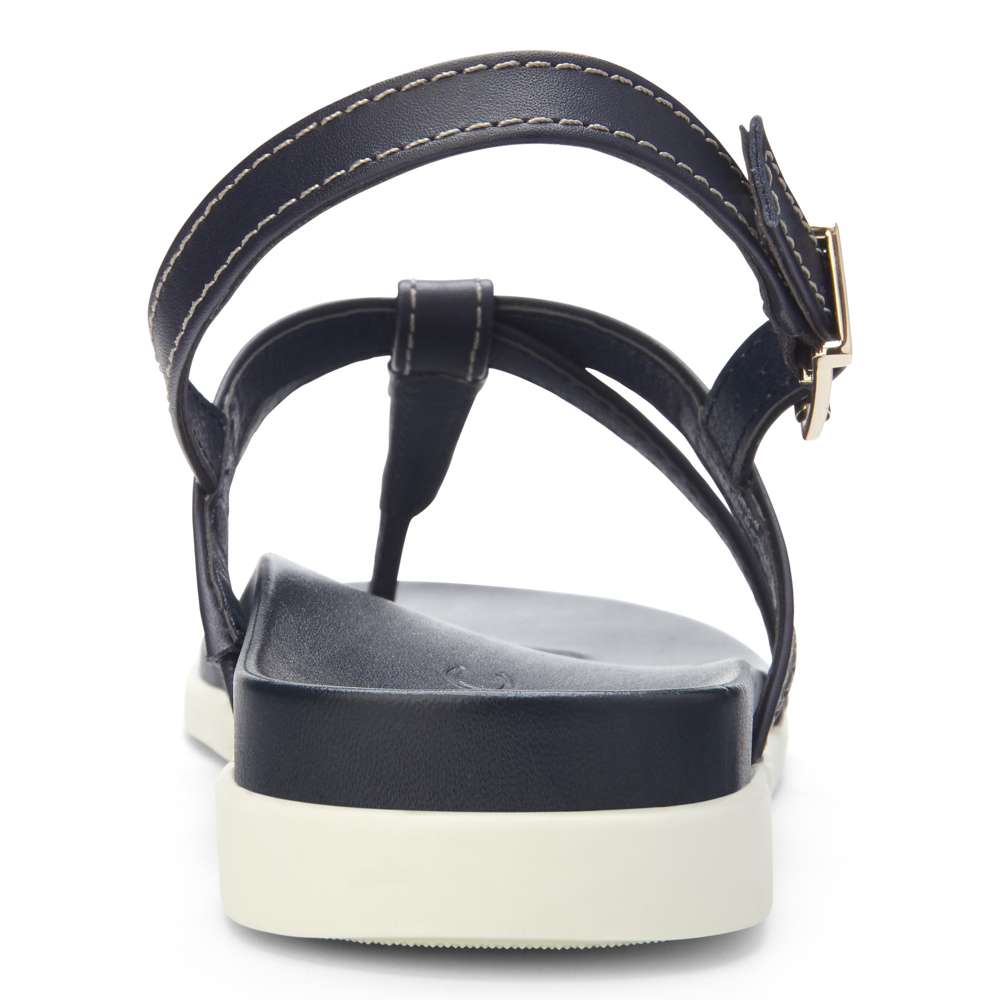Veranda Back Strap Sandal - Navy