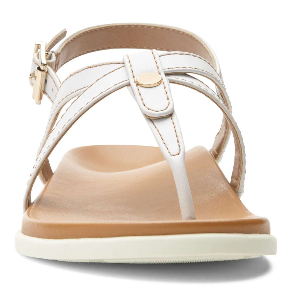 Veranda Back Strap Sandal - White