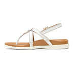 Veranda Back Strap Sandal - White