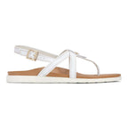 Veranda Back Strap Sandal - White