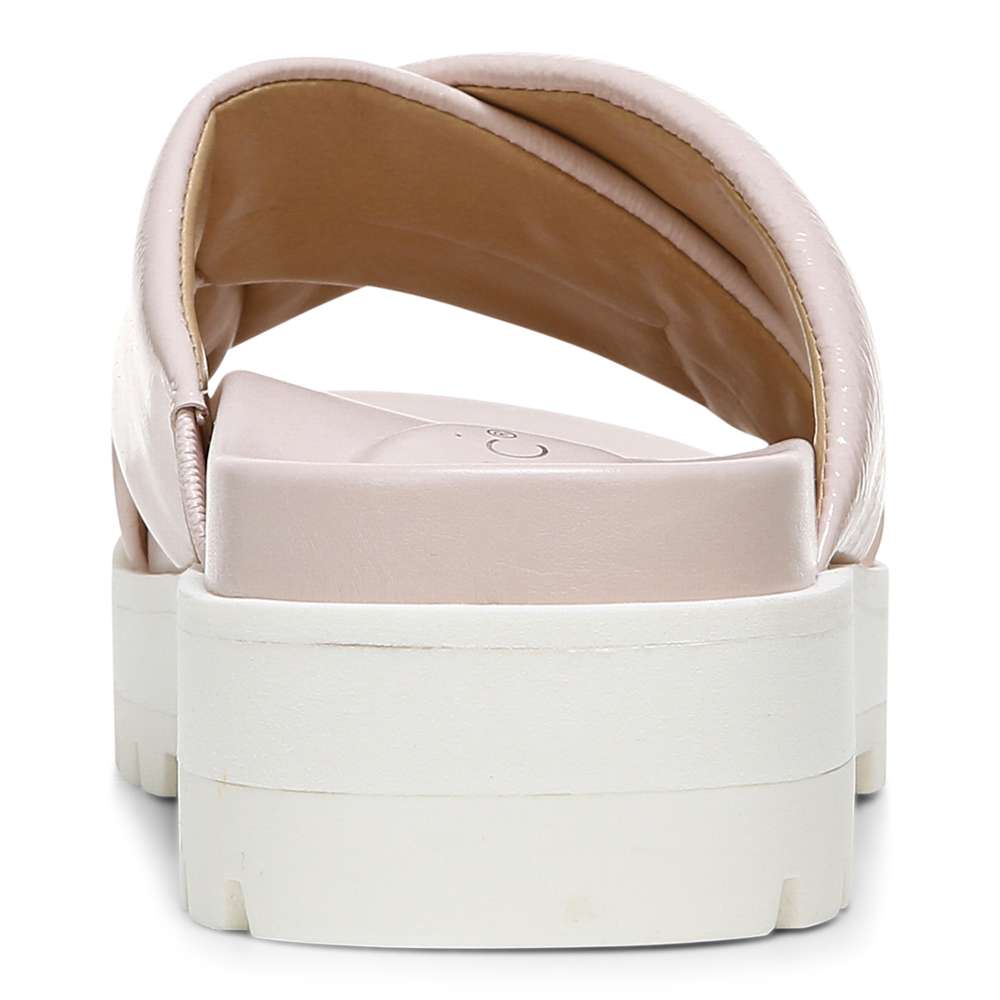 Vesta Flatform Lug Sandal - Peony