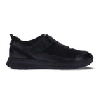 Virginia Adjustable Casual Sneaker - Black French