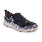 Virginia Adjustable Casual Sneaker - Silver Safari