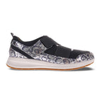Virginia Adjustable Casual Sneaker - Silver Safari