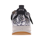 Virginia Adjustable Casual Sneaker - Silver Safari