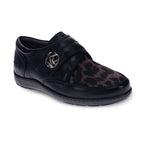 Ward Loafer - Black/Animal Stretch