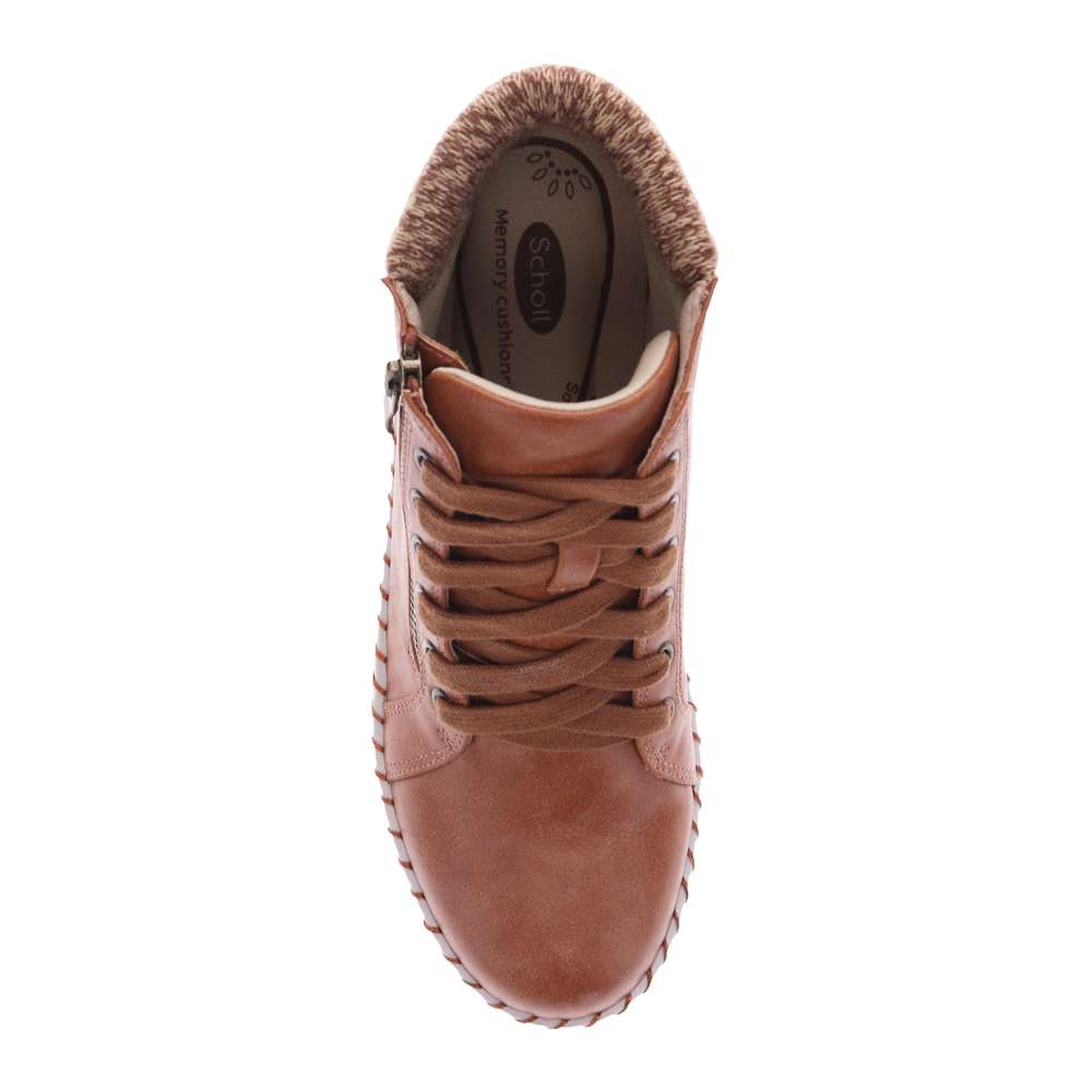 Willow Zip Bootie - Brown