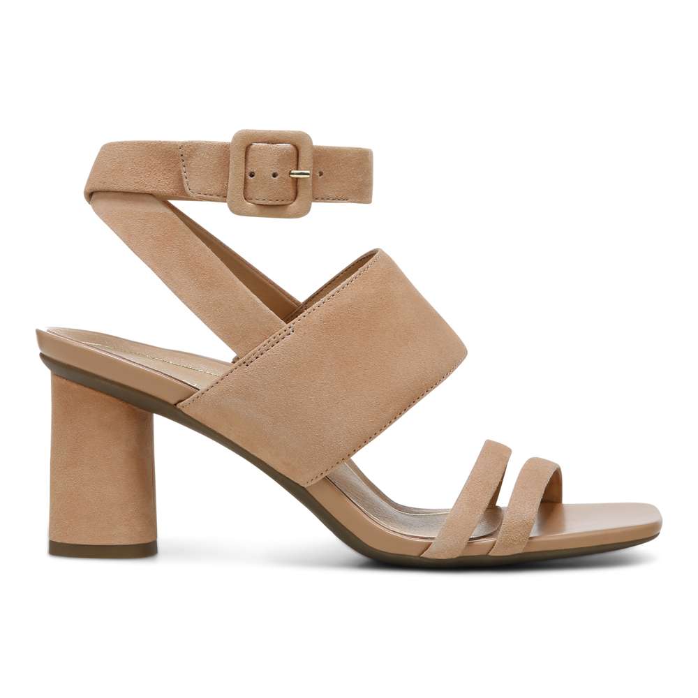 Yasmin Heeled Sandal - Macaroon
