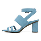 Yasmin Heeled Sandal - Sky
