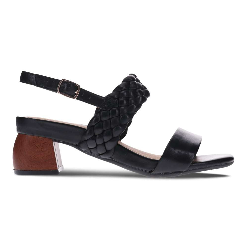 Yuki Heeled Sandal - Black