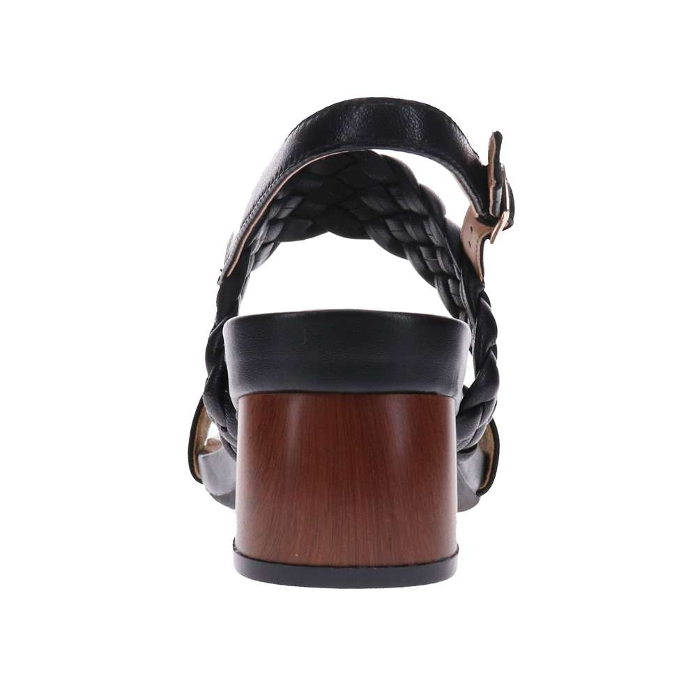 Yuki Heeled Sandal - Black