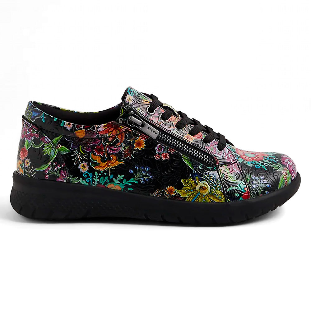 Ziera Women's Solar XF-ZR Black Embossed Floral